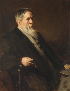 Sir George Reid, 1841 - 1913. Portrait painter by John Dick Bowie