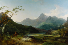 Snowdon from Capel Curig by Philip James de Loutherbourg