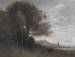 Souvenir d'Italie by Circle of Jean-Baptiste-Camille Corot