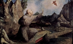 St. Francis of Assisi Receiving the Stigmata by Domenico di Pace Beccafumi
