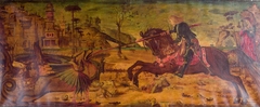 St. George Killing the Dragon, after Carpaccio by Robert David Gauley