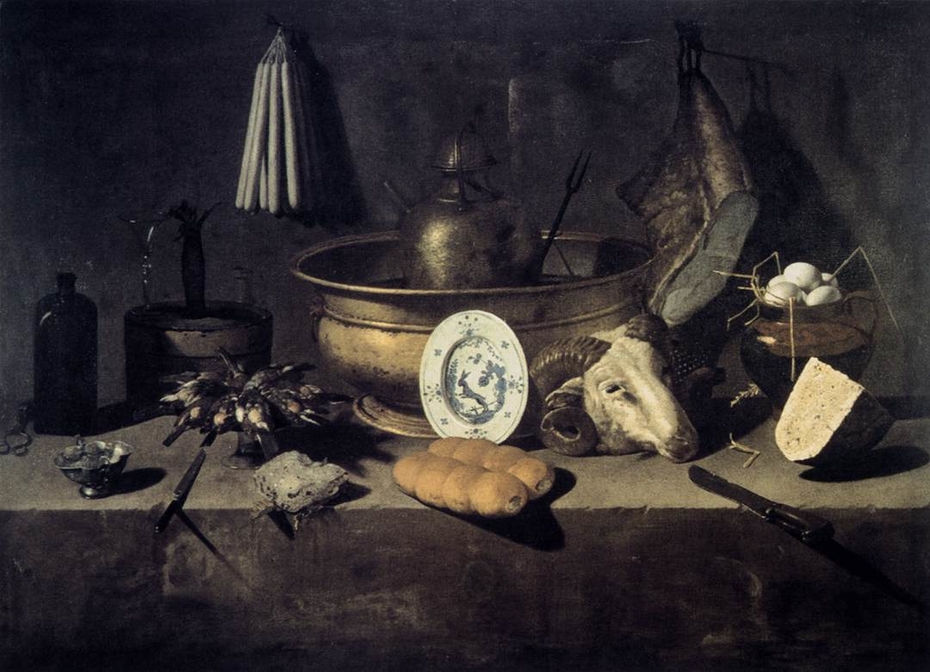 Still-Life with a Head of a Ram