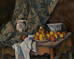 Still Life with Apples and Peaches by Paul Cézanne