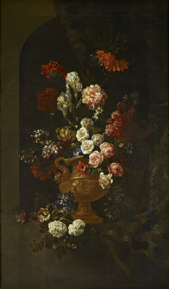 Still Life with Flowers in a Vase by Jean-Baptiste Monnoyer