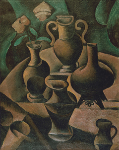 Still Life with Vases by Bohumil Kubišta