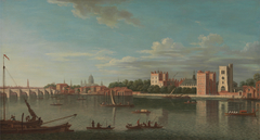 Thames at Lambeth Palace by Anonymous