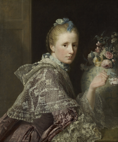 The Artist's Wife: Margaret Lindsay of Evelick by Allan Ramsay