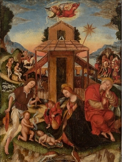 The Birth of Christ by Gianfrancesco Maineri