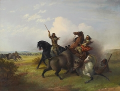 The Buffalo Hunt by John Mix Stanley