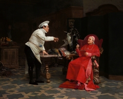 The Cardinal's Menu by Jehan Georges Vibert