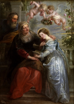 The education of Mary by Peter Paul Rubens