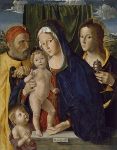 The Holy Family with St. John the Baptist and St. Mary Magdalen