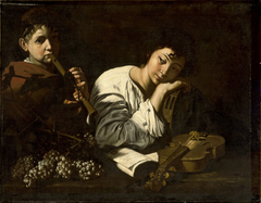 The Lament of Aminta by Bartolomeo Cavarozzi