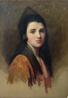 The Mantilla by Luke Fildes