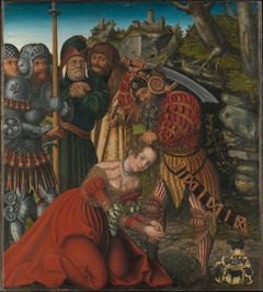 The Martyrdom of Saint Barbara by Lucas Cranach the Elder