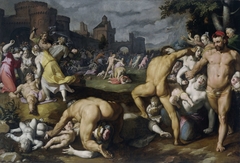 The Massacre of the Innocents by Cornelis Cornelisz. van Haarlem