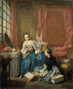 The Modiste by François Boucher