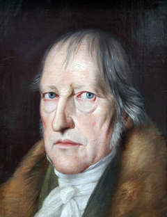 The Philosopher Georg Friedrich Wilhelm Hegel by Jakob Schlesinger