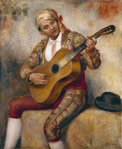The Spanish Guitarist by Auguste Renoir