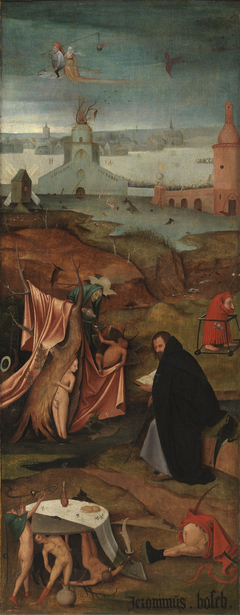 The Temptations of Saint Anthony by Hieronymus Bosch