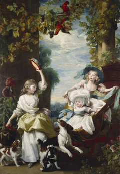 The Three Youngest Daughters of George III by John Singleton Copley