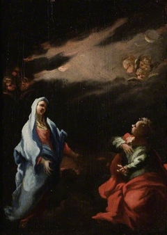 The Virgin with St. John by Giovanni Camillo Sagrestani