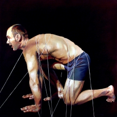 Ties that bind (kneel) by Sarah Danes Jarrett