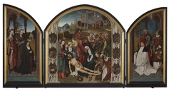 Triptych with the Lamentation of Christ
