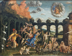 Triumph of the Virtues by Andrea Mantegna