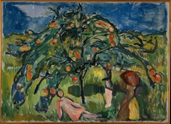 Under the Apple Tree by Edvard Munch