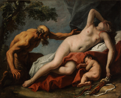 Venus and Satyr