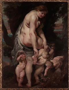 Venus Wounded by a Thorn