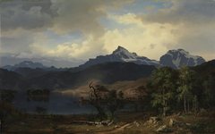 View from Ulvik in Hardanger by Bernt Lund