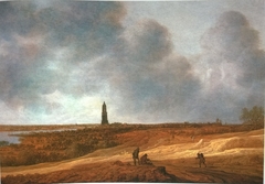 View of Rhenen by Anthonie Jansz van der Croos
