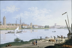 View of Spandau by Johann Friedrich Nagel