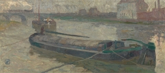 View of the Stropbrug in Ghent by Gustave De Smet