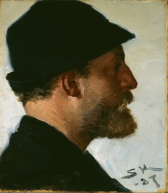 Viggo Johansen by Peder Severin Krøyer