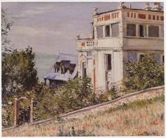Villas au bord de la mer, en Normandie by Gustave Caillebotte