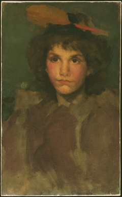 Violet and Blue:  The Red Feather by James McNeill Whistler
