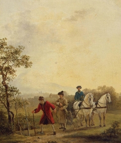 Voltaire Planting Trees by Jean Huber