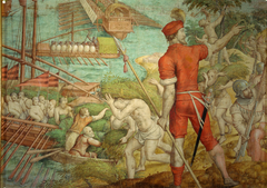 Warfare of Emperor Charles V against Tunis (1535): Battle for La Goletta by Jan Cornelisz Vermeyen