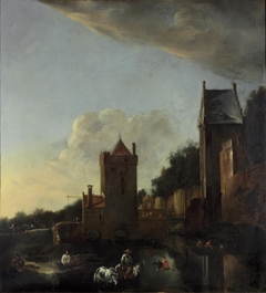 Wittevrouwenpoort Gate at Utrecht by Willem van Drielenburg