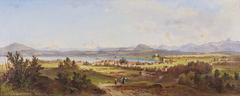 Wörthersee Landscape with Velden by Jakob Canciani