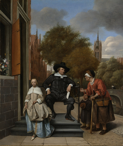 A Mayor of Delft and his Daughter