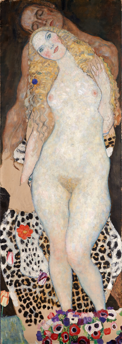 Adam und Eva by Gustav Klimt