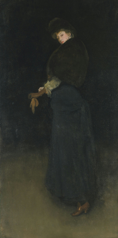 Arrangement in Black (The Lady in the Yellow Buskin) by James McNeill Whistler