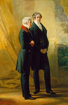 Arthur Wellesley, 1st Duke of Wellington, with Sir Robert Peel by Franz Xaver Winterhalter
