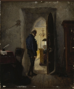 At the Vestry Door by Karl Jansson