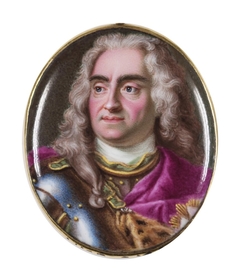 August II den starke (1670-1733), kurfurste av Sachsen, kung av Polen by Charles Boit