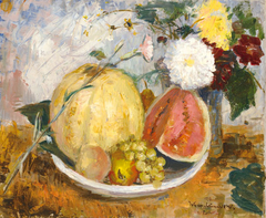 Autumn Still-life by Béla Iványi-Grünwald